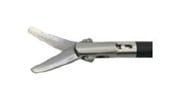 Pinça de Laparoscopia Tesoura Metzembaum Curva 5mm Diam. 33cm. Compr.