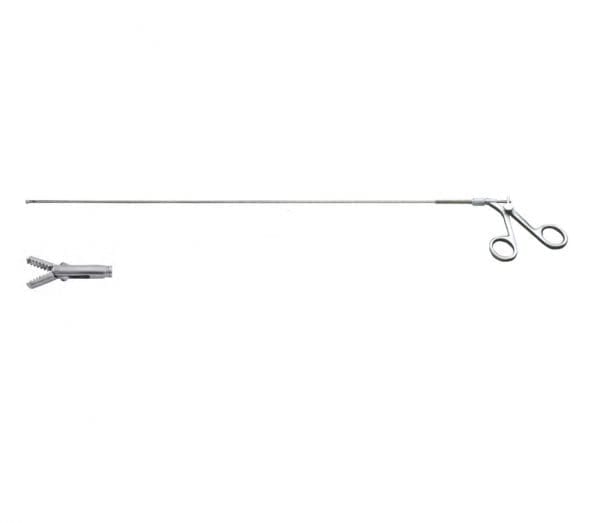 Pinça de APREENSSÃO para Bettocchi compatível com STORZ de 2,9mm - diametro 5Fr , compr. 34cm.