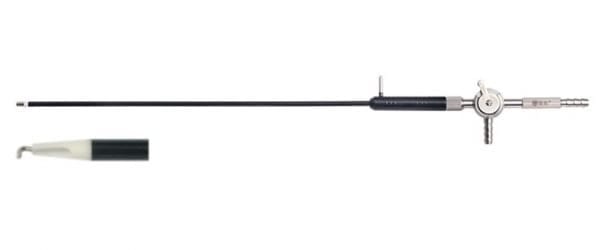 LOCAÇÃO Canula  Dissecção  Em L 90 Graus COM  SUCÇÃO E IRRIGAÇÃO - 5mm Diam. 33 Cm. Compr.