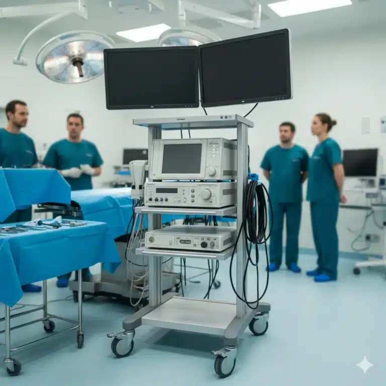 Aluguel de torre de vídeo cirurgia