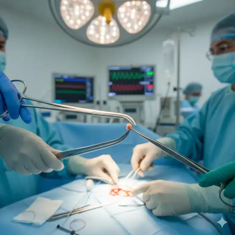 Locação de Pinças Cirúrgicas