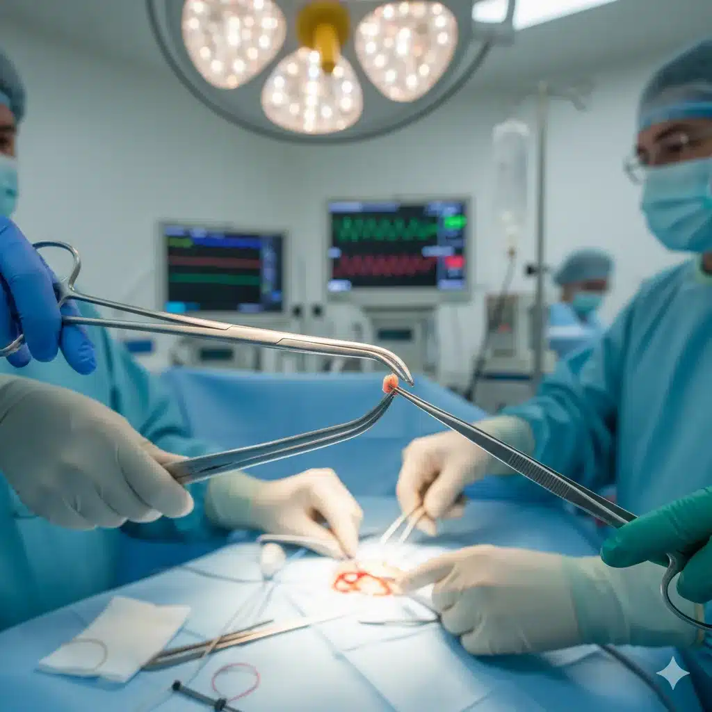 Locação de Pinças Cirúrgicas