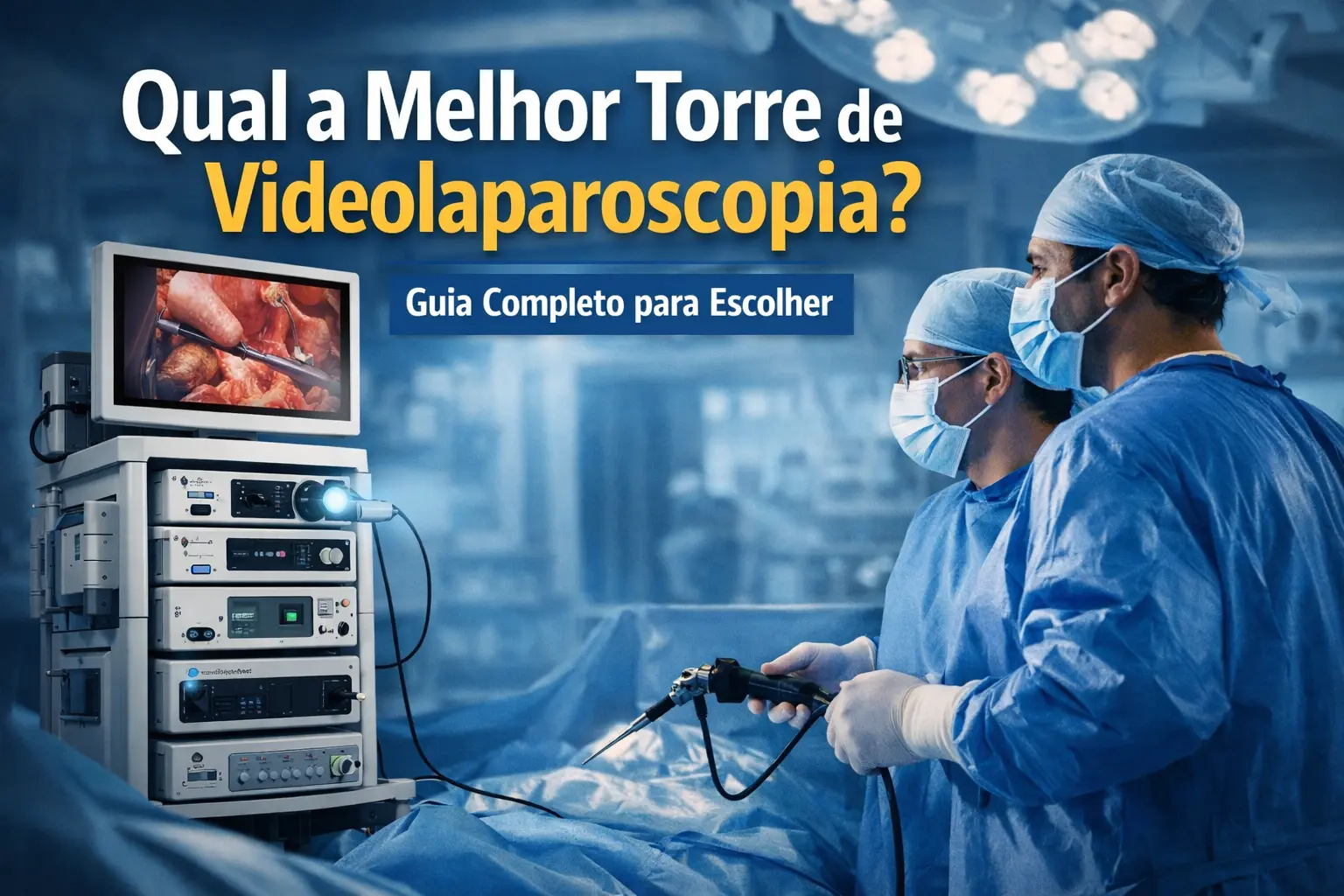 melhor torre de videolaparoscopia